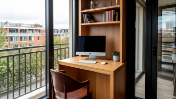 Компьютерный стол для балкона Мастер