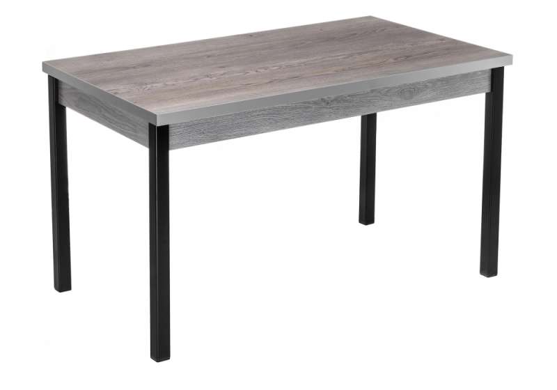 Стол деревянный Оригон навара / черный матовый (70x77). 