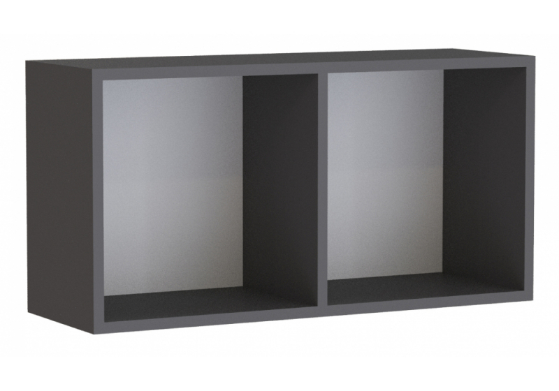 Прихожая Модена-2 графит (72,4x24,4x37). 