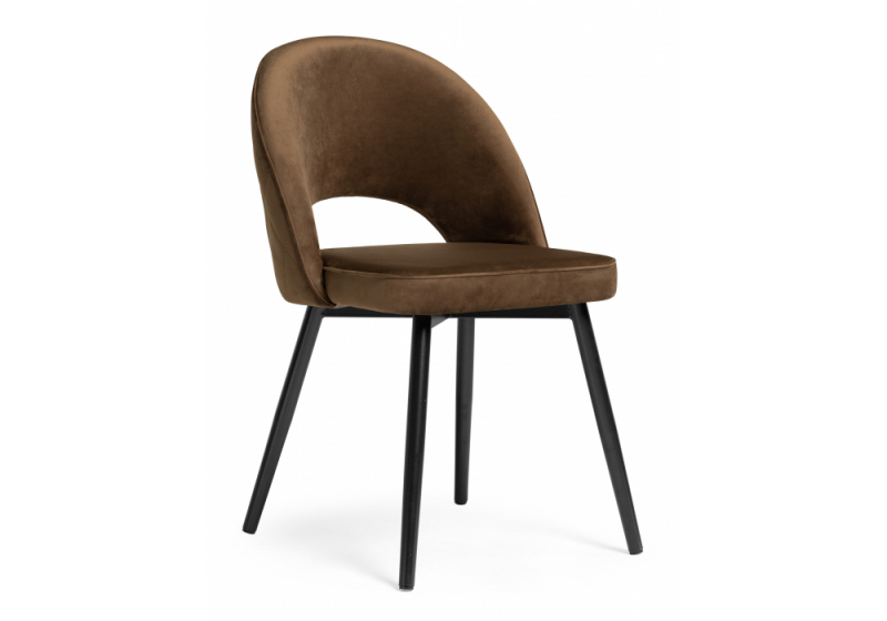 Стул на металлокаркасе Клэйн MR-7  / черный (50x56x81). 